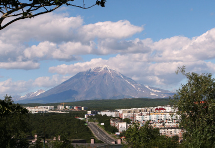 Вулкан Корякский, 2007 г.