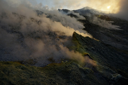 о-в Итуруп. Фумаролы