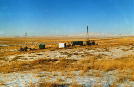 Доргонт. Разведка россыпи